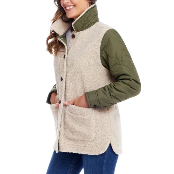 Weatherproof Vintage Ladies' Quilted Mixed Media Jacket NWT - Picture 4 of 4